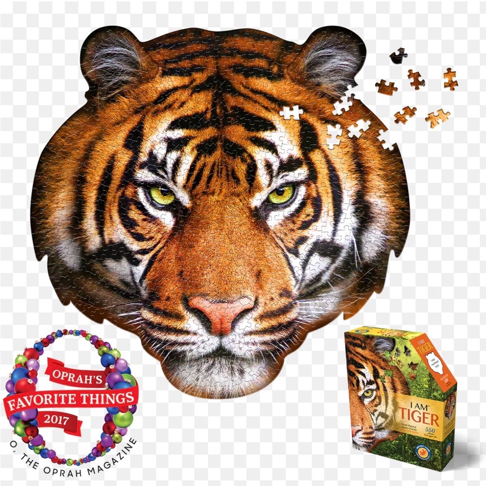 I Am Tiger 550 Piece Tiger Head Puzzle #1077